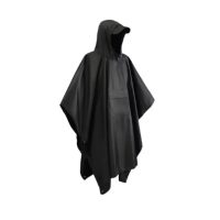 Cyklistická pláštenka pončo - Čierna