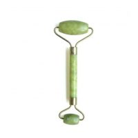 Liftingový a masážny valček Jade roller - Zelený