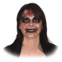 Dámska plastová maska - Zombie
