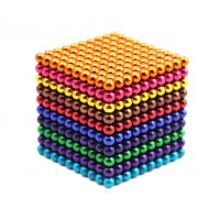Farebné magnetické guličky 5 mm – 1000 kusov