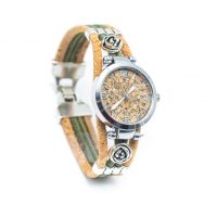 Dámske korkové hodinky eco-friendly - Tera