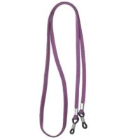 Šnúrka na okuliare z PU kůže - Fialová