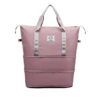 Cestovná veľkokapacitná športová taška - Ružová