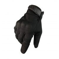 Pánske športové taktické rukavice - Čierne, veľkosť S
