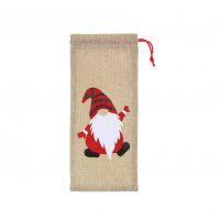 Darčekové vrecko 32 x 14 cm - Vianočný škriatok