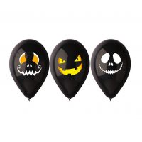 Prémiové balónky 12" - Halloween, 3 kusy