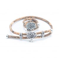 Korkový set šperkov - Strom