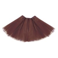 Dámska TuTu sukňa - Hnedá, unisize