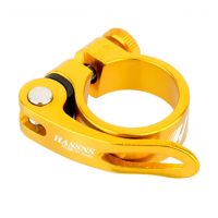 Rýchloupínacia sedlová objímka pre kolesá 34,9 - Zlatá