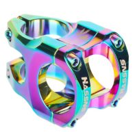 Nastaviteľný predstavec na riadidlá 35 mm - Dúhový