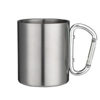 Kempingový hrnček s karabínou