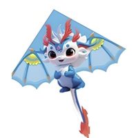 Veľký lietajúci drak - Modrý dráček