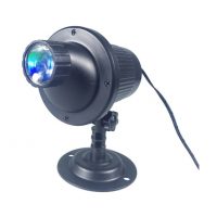 Vonkajší 3D LED projektor 20 motívov - Biely