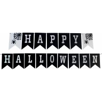 Girlanda plstěná - Happy Halloween