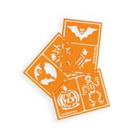 Halloween šablóny na maľovanie - 6 ks