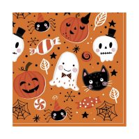 Papierové ubrousky - Halloween