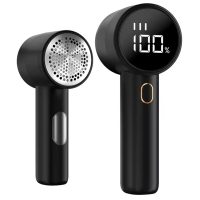 Dobíjací odstraňovač žmolků - Černý