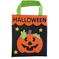 Filcová taška Halloween - Dýně