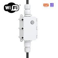 Vodotěsný Wifi chytrý relé spínač s měřením spotřeby - TUYA, SamrtLife, IP67, měření kWh