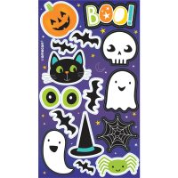 Sada halloweenských samolepek