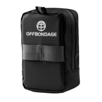 Vodotesná podsedlová brašna pod sedlo - Čierna