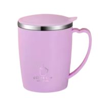 Termo hrnček s viečkom 350ml - Ružový