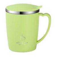 Termo hrnček s viečkom 350ml - Svetlo zelený