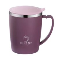 Termo hrnček s viečkom 350ml - Fialový
