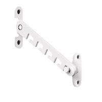 Kovová okenná zábrana, obmedzovač otvorenia okna M - Biela