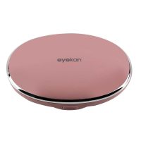 Oválná cestovná krabička na kontaktné šošovky - Ružová