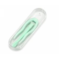 Pinzeta a aplikátor na kontaktné čočky - Zelená