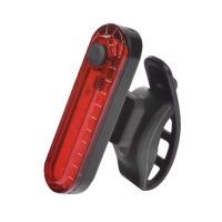 USB zadné svetlo na kolo – červené LED