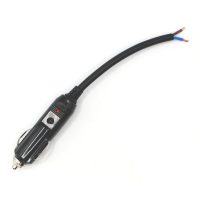 Automobilová 12V zásuvka na kábel - 20A, poistka, kontrolka