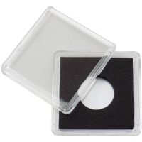 Plastový štvorcový obal na mince - 37 mm