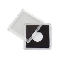 Plastový štvorcový obal na mince - 15 mm