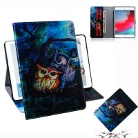 Olejomaľba kryt na iPad mini - Sova v nočnom lese