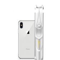 Selfie tyč so stojanom na mobil - Biela