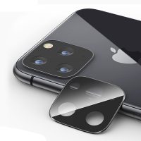 Tvrdené sklo Titanium na zadný kameru iPhone 11 Pro/ 11 Pro Max - Čierna