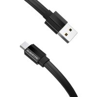 Micro USB kábel Borofone 1.8 m - čierna