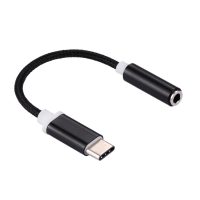 Odolná redukcia z USB-C na 3.5mm jack - čierna