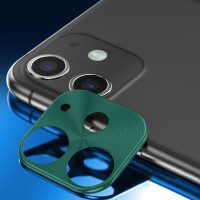 Kovový rámček na zadnú kameru iPhone 11 - Zelená