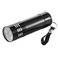 Mini 9 LED hliníkové UV svietidlo