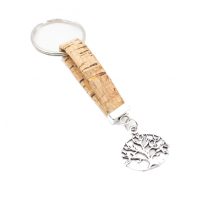 Korkový prívesok na kľúče - Strom života