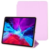 PU kryt pre Apple iPad Pro 12.9 (2020) - Rúžová