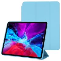 PU kryt pre Apple iPad Pro 12.9 (2020) - Modrý