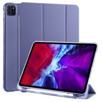 PU kryt pre Apple iPad Pro 11 (2020) + slot pre Apple Pencil - Fialová