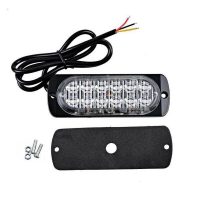 Automobilový maják stroboskop 36W 12LED 12-24V HI Power - Červený