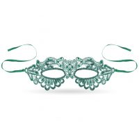 Čipková maska - Emerald Lady