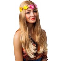 Dámska kvetinová čelenka - Hippie