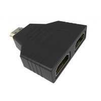 HDMI rozdvojka adaptér 1080p - 1x samec a 2x samica